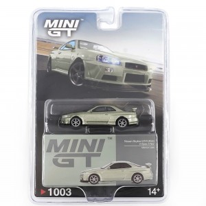 MINI GT NISSAN SKYLINE GTR R34 VSPEC II NÜR MILLENIUM JAD    