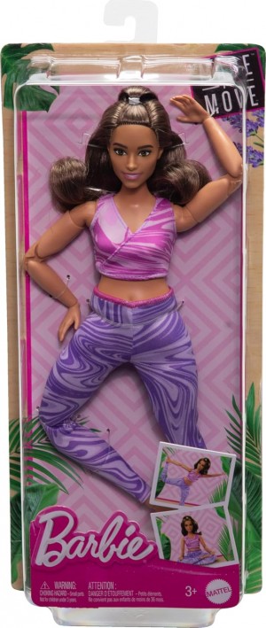 BARBIE MADE TO MOVE FASHION DOLL 
