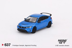 MINI GT HONDA CIVIC TYPE R BOOST BLUE PEARL 2023