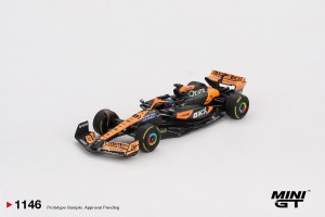 PREORDER MINI GT MCLAREN MCL38 81 OSCAR PIASTRI 2024 F1 2024 HUNGARIAN