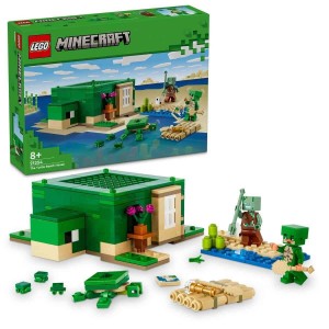 LEGO MINECRAFT THE TURTLE BEACH HOUSE MODEL 234 PIECES