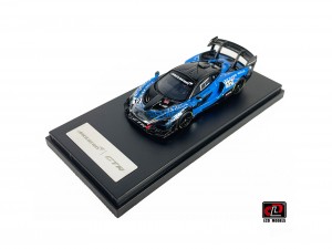 MCLAREN SENNA GTR DIECAST MODEL CAR -BLUE 