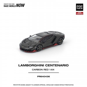 PREORDER LAMBORGHINI CENTENARIO CARBON RED NEW TOOLING 